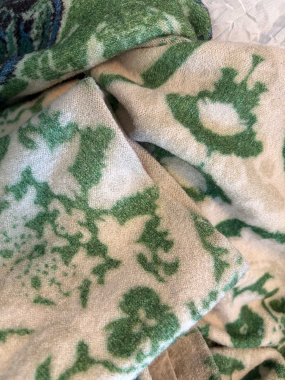 Anthropology Women’s Moth Green Pine Sweater Coat Medium Preowned - Picture 11 of 15